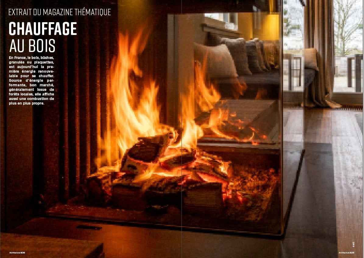 Les poêles font feu de tout bois - Architecture Bois Magazine